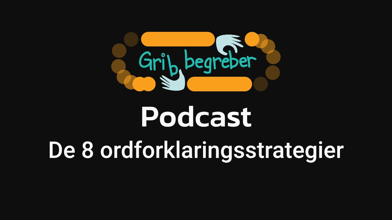 Podcast - De 8 ordforklaringsstrategier